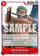 Roronoa Zoro - OP14-015 - Rare - RED Monkey.D.Luffy
