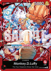 Monkey.D.Luffy - ST21-001 - Leader - RED Monkey.D.Luffy