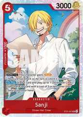 Sanji - ST31-001 - Super Rare - RED Monkey.D.Luffy