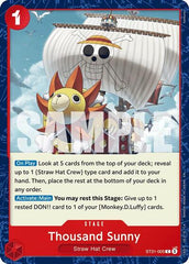 Thousand Sunny - ST31-005 - Common - RED Monkey.D.Luffy