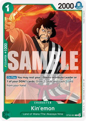 Kin'emon - ST32-001 - Common - GREEN Roronoa Zoro
