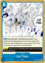 Ice Time - EB04-028 - Rare - BLUE Kuzan