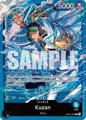 Kuzan - OP12-040 - Leader - BLUE Kuzan