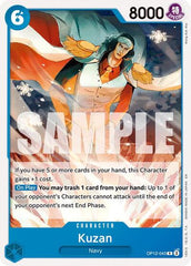 Kuzan - OP12-043 - Rare - BLUE Kuzan