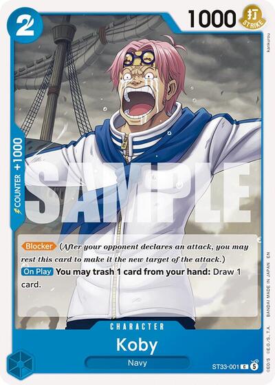 Koby - ST33-001 - Common - BLUE Kuzan