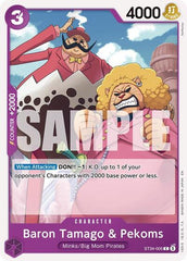 Baron Tamago & Pekoms - ST34-005 - Common - ST-34: Starter Deck 34 PURPLE Charlotte Katakuri