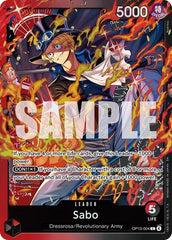 Sabo - OP13-004 - Leader - RED/BLACK Sabo