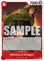 Monkey.D.Dragon - OP13-017 - Rare - RED/BLACK Sabo