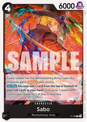Sabo - P-105 - Promo - RED/BLACK Sabo
