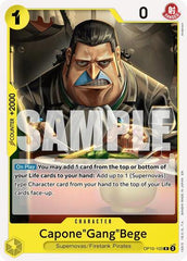 Capone"Gang"Bege - OP10-103 - Rare - YELLOW Eustass"Captain"Kid