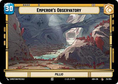 Emperor's Observatory // Shield - 25/264 // T03 - Common - Ashes of the Empire