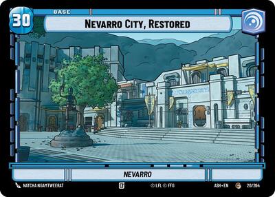 Nevarro City, Restored // Mandalorian - 20/264 // T01 - Common - Ashes of the Empire