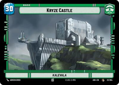 Kryze Castle // Advantage - 22/264 // T02 - Common - Ashes of the Empire