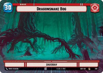 Dragonsnake Bog // Shield - 288 // T06 - Common (Hyperspace) - Ashes of the Empire