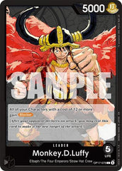 Monkey.D.Luffy - OP17-079 - Leader - The World's Strongest Warriors