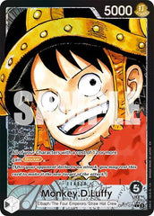 Monkey.D.Luffy - OP17-079 - Leader (Alternate Art) - The World's Strongest Warriors