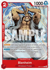 Blenheim - OP17-012 - Common - The World's Strongest Warriors