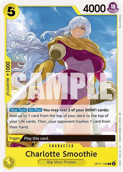 Charlotte Smoothie - OP17-106 - Common - The World's Strongest Warriors