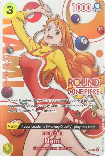 Nami (Round 1 Promo) - ST29-008 - Common - One Piece Promotion Cards
