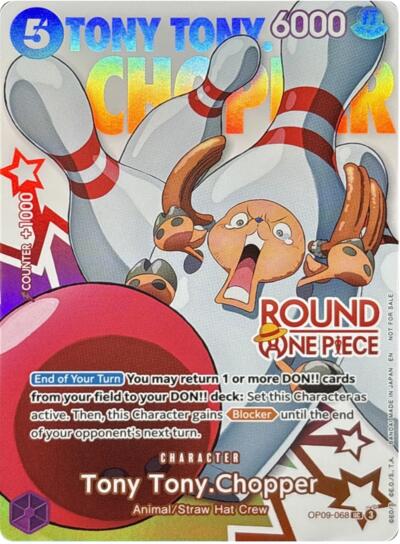 Tony Tony.Chopper (Round 1 Promo) - OP09-068 - Uncommon - One Piece Promotion Cards