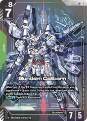 Gundam Calibarn (LR+) - GD05-018 - Full Art Legendary Rare - Freedom Ascension