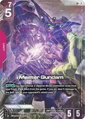 Master Gundam (LR+) - GD05-033 - Full Art Legendary Rare - Freedom Ascension