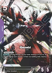 Sazabi (LR+) - GD05-049 - Full Art Legendary Rare - Freedom Ascension