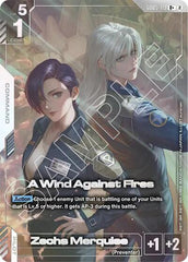 A Wind Against Fires (R+) - GD05-119 - Full Art Rare - Freedom Ascension