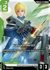 Kayra's Re-GZ (C+) (Link Rare) - GD05-029 - Full Art Common - Freedom Ascension
