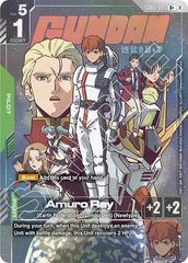 Amuro Ray (R+) - GD05-085 - Full Art Rare - Freedom Ascension