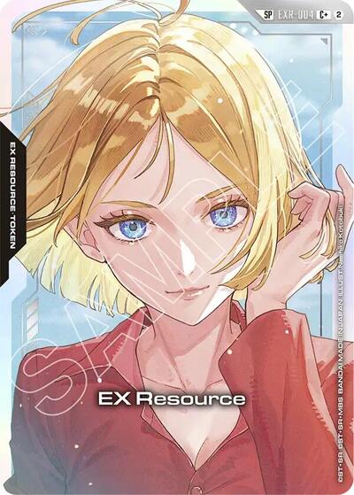 EX Resource (EXR-004) (C+) (SP) - EXR-004 - Full Art Common - Freedom Ascension