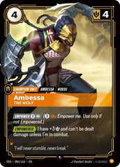 Ambessa, The Wolf - 084/166 - Rare - Vendetta