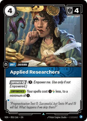 Applied Researchers - 055/166 - Uncommon - Vendetta