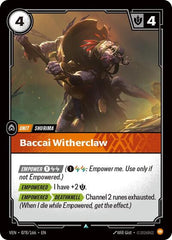 Baccai Witherclaw - 078/166 - Uncommon - Vendetta