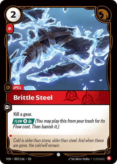Brittle Steel - 003/166 - Common - Vendetta
