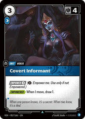 Covert Informant - 057/166 - Uncommon - Vendetta