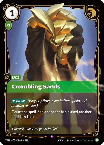 Crumbling Sands - 039/166 - Rare - Vendetta