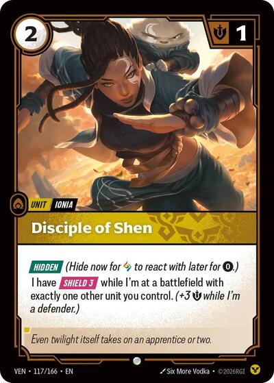 Disciple of Shen - 117/166 - Common - Vendetta