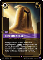 Forgotten Relic - 108/166 - Rare - Vendetta