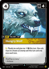 Hungry Wolf - 125/166 - Uncommon - Vendetta