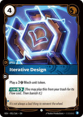 Iterative Design - 051/166 - Common - Vendetta