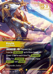 Kayle, Justified - 185/166 - Showcase (Overnumbered) - Vendetta