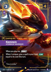 Kennen, Storm of Shuriken - 113a/166 - Showcase (Alternate Art) - Vendetta