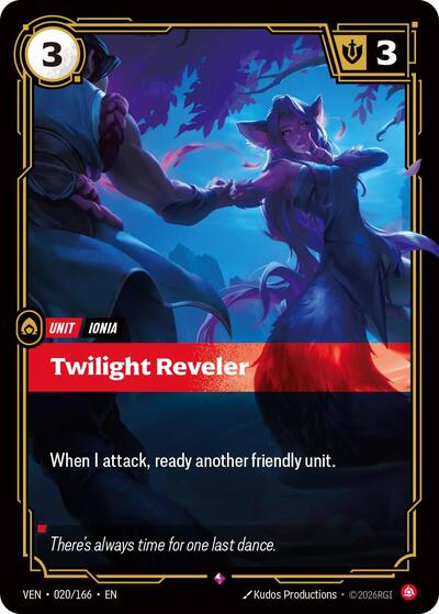 Twilight Reveler - 020/166 - Rare - Vendetta
