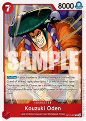 Kouzuki Oden - OP17-007 - Rare - The World's Strongest Warriors
