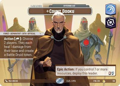 Count Dooku - Offering Aid - 133 - Rare - Galactic Championship 2026