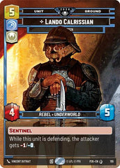 Lando Calrissian - Eyes Open (Prize Wall) - 155 - Special (Foil) - Galactic Championship 2026