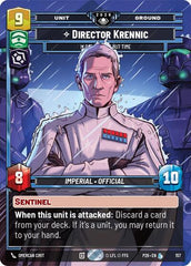 Director Krennic - I Lose Nothing But Time (Prize Wall) - 157 - Legendary (Foil) - Galactic Championship 2026