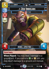 Zeb Orellios - Spectre Four - 165 - Uncommon - Galactic Championship 2026