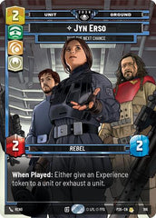 Jyn Erso - Take the Next Chance - 166 - Rare - Galactic Championship 2026